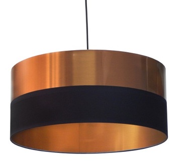 ŻYRANDOL LAMPA WISZĄCA SUFITOWA PLAFON LED E27 ABAŻUR 60 DO SALONU SYPIALNI