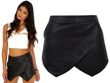 КОЖАНЫЕ ШОРТЫ Асимметричные КОЖАНЫЕ Карманы L_40