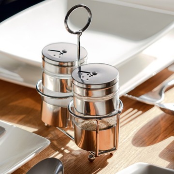 СОЛЕНКА И ПЕРЦЕЙКА С ПОДСТАВКОЙ