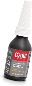 RC22 FIOLETOWY klej do małych gwintów SŁABY 10ml