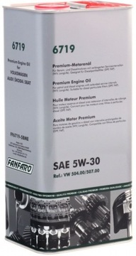 OLEJ SERWISOWY ASO AUDI 5W30 DPF C3 5L 504/507