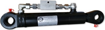SIŁOWNIK HYDR CJ2F 50x28 SKOK 160 L=400+ ZAWÓR 3/8