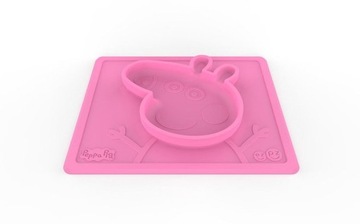 Силиконовая чаша с основанием свиней ezpz peppa