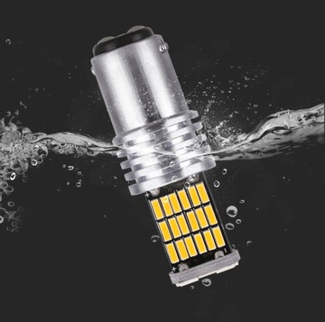 СВЕТОДИОДНАЯ ЛАМПА 45 SMD 4014 P21/5W BAY15D БЕЛАЯ