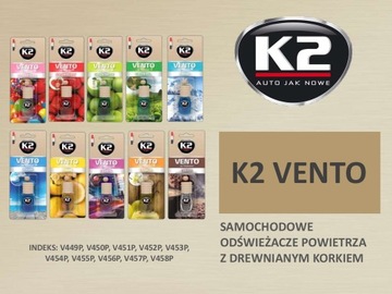 K2 VENTO FRESH АВТОМОБИЛЬНЫЙ АРОМАТ 8 мл ОСВЕЖИТЕЛЬ