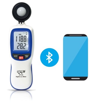 ИЗМЕРИТЕЛЬ ЛЮКС ИЗМЕРИТЕЛЬ BLUETOOTH WINTACT
