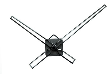Mechanizm zegara płynący Długie wskazówki