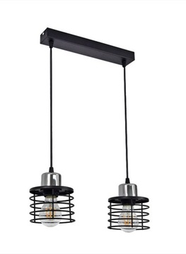 Lampa Żyrandol Led Sufitowa Wisząca VIGO Chrom E27