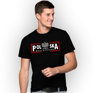 Koszulka patriotyczna POLSKA MOJA OJCZYZNA