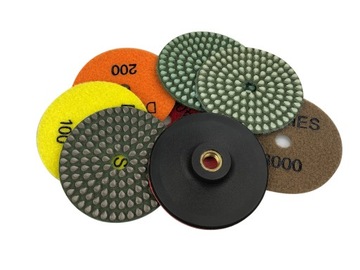 НАБОР ДИСКОВ 7 ШТ. COLMAGRAPH GRES 100 СУХАЯ ВЛАЖНАЯ РУЧКА