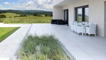 Ś КОСТ-БЕТ РИБЕНА террасная плита 80х40х8 меланж