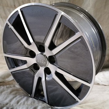 4× DISK HLINÍK AUDI OE 7.5" X 17" 5X112 ET 38