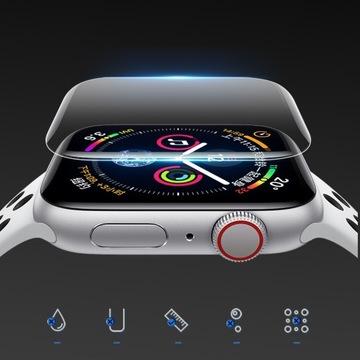 2 фольги 3D ROCK для Apple Watch 4/5/6/SE — 40 мм
