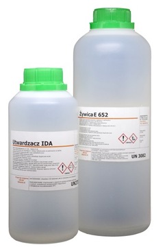 ŻYWICA EPOKSYDOWA BEZBARWNA 1,5 kg ODLEWNICZA 3D