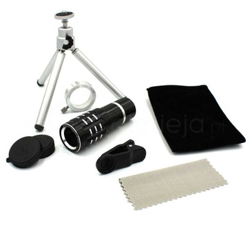 Универсальный объектив-телескоп для телефона с 12-кратным увеличением