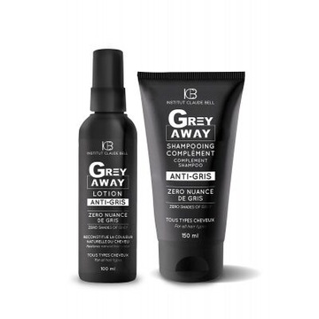 Grey Away Szampon+lotion Odsiwiacz na siwe włosy alternatywa do farbowania