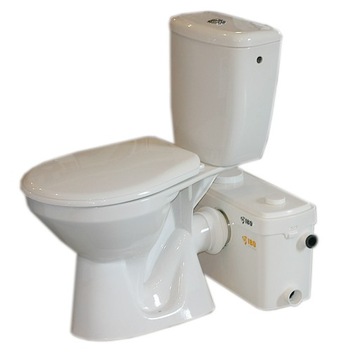 Pompa WC z rozdrabniaczem SANIBO + kompakt MARKOWE