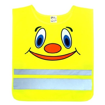 СВЕТООТРАЖАЮЩИЙ ЖИЛЕТ ДЛЯ РЕБЕНКА ДЕТСКИЙ СЕРТИФИКАТ SMILE SMILE
