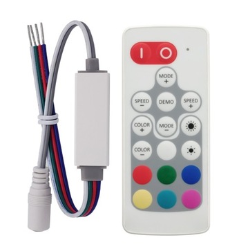 Sterownik Kontroler Radiowy do Taśm LED RGB Pilot