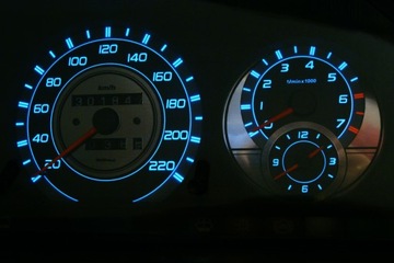 Циферблаты счетчика Indiglo Mercedes W124, рисунок 5 MoMan