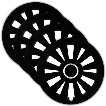 KOŁPAKI Sky 14'' VW Up Golf Passat KIA Rio CZARNE