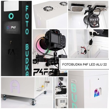 Фотобудка P4F ALU LED ФОТОБУТИНА 22