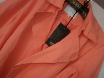 O'STIN nowy wiazany w pięknym kolorze płaszcz XL