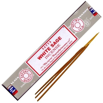 BIAŁA SZAŁWIA NAG CHAMPA NATURALNE KADZIDŁO 15g