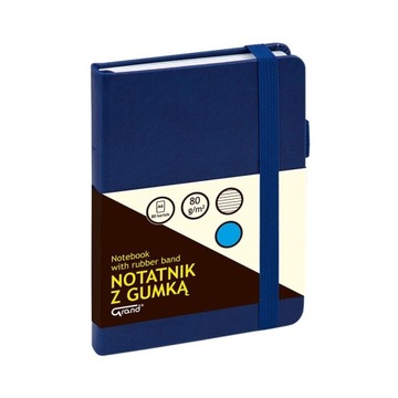 БЛОКНОТ ПЕЧАТНЫЙ ПЛАННИК С ЛАСТИКОМ ДЛЯ ПИСЬМА А6 ТЕМНО-СИНИЙ