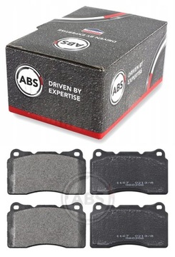 ABS KLOCKI HAM. PRZÓD VOLVO C70 I S60 I V70 II