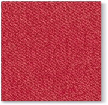 Serwety PAW PROFESSIONAL CZERWONE AIRLAID 40x40 cm