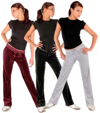 SPODNIE DRESOWE WELUROWE 3XL FITNESS DRESY