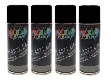 РЕЗИНОВЫЙ СПРЕЙ PLASTI LAK 4x 400мл SATIN
