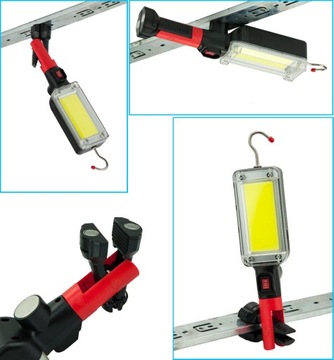 Перезаряжаемая лампа мощностью 20 Вт, USB-порт, противоударная,