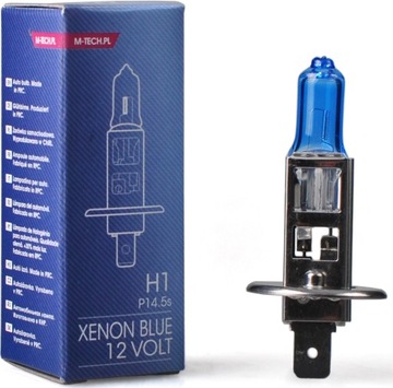 Żarówka M-TECH PowerTec Cool Blue XenonBlue H1 12V