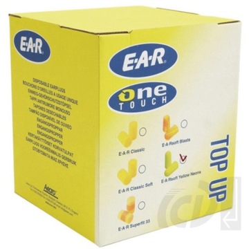 Wkładki, zatyczki douszne przeciwhałasowe 3M Earsoft-PD10