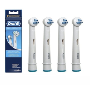 4x ORYGINALNA KOŃCÓWKA BRAUN ORAL-B INTERSPACE IC17 DO APARATU