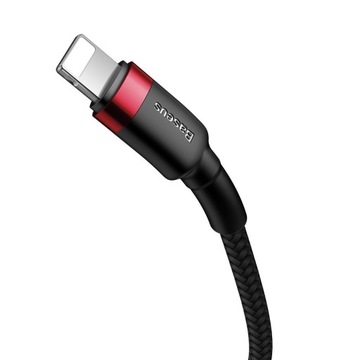 Нейлоновый кабель Baseus Lightning USB Type C 18 Вт, 1 м