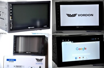 АВТОМОБИЛЬНОЕ РАДИО 2DIN AC-8201A ЙЕЛЛОУСТОН GPS USB WiFi ANDROID BLUETOOTH