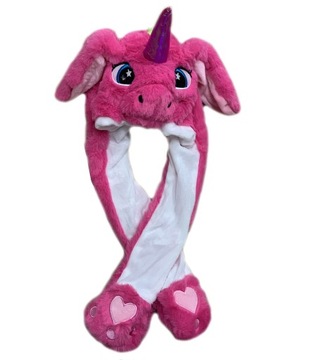 ШАПКА С ПОДВИЖНЫМИ УШАМИ ЕДИНОРОГ СЛОН ХИТ!