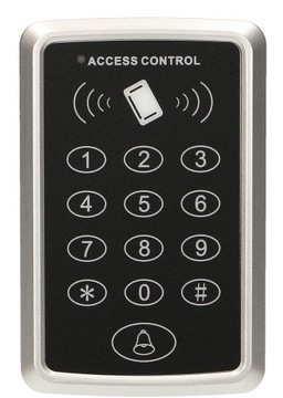 Кодовый замок, водонепроницаемое шифрование + 5 RFID-карт или брелоков.
