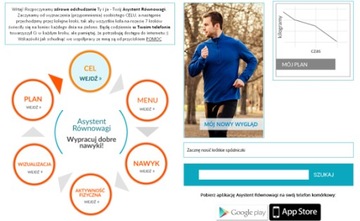 Serwis internetowy aplikacje mobile zdrowie dieta