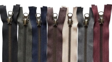 МЕТАЛЛИЧЕСКАЯ МОЛНИЯ ДЛЯ КУРТКИ 85см - 6 ЦВЕТОВ