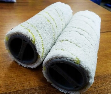 KARCHER FC5 валики из микрофибры ЖЕЛТЫЙ набор 2 шт.