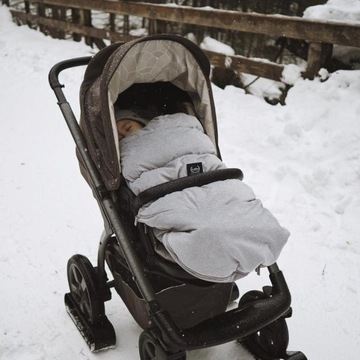 Зимний спальный мешок для коляски La Millou Combo French Lavender Velvet