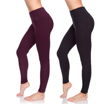 2X LEGGINSY GETRY WYSZCZUPLAJĄCE WYSOKI STAN LWP