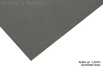 Kydex Gunmetal Gray - 200x300mm gr. 1,5mm