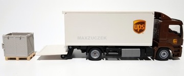 SIKU 1997 Грузовик MAN UPS с подъемником 1:50