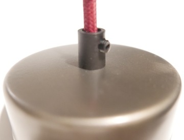 ЗАМОК ДЛЯ ПЛЕТЕННОГО КАБЕЛЯ, ЧЕРНЫЙ РОЛИК