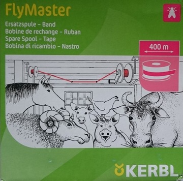 Taśma do łapacza owadów FlyMaster, 400 m, Kerbl